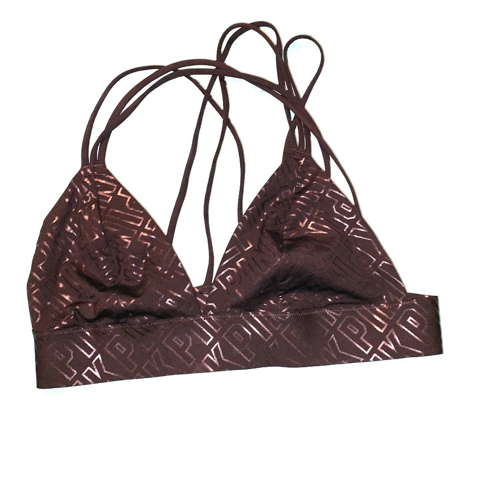 PINK strapy bralette!!